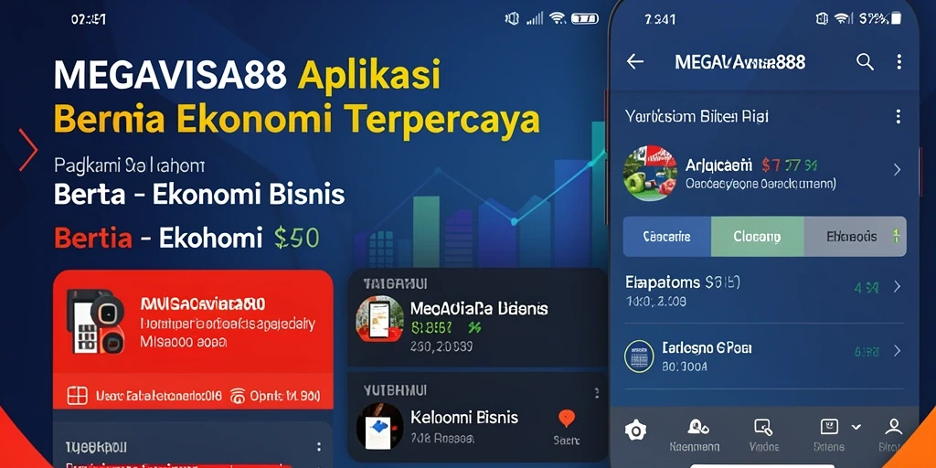 Antarmuka aplikasi MEGAVISA88 yang intuitif dan informatif.