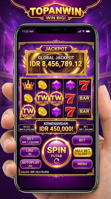 topanwin tampilan beranda