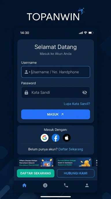 Masuk Akun topanwin: Panduan Lengkap untuk Android